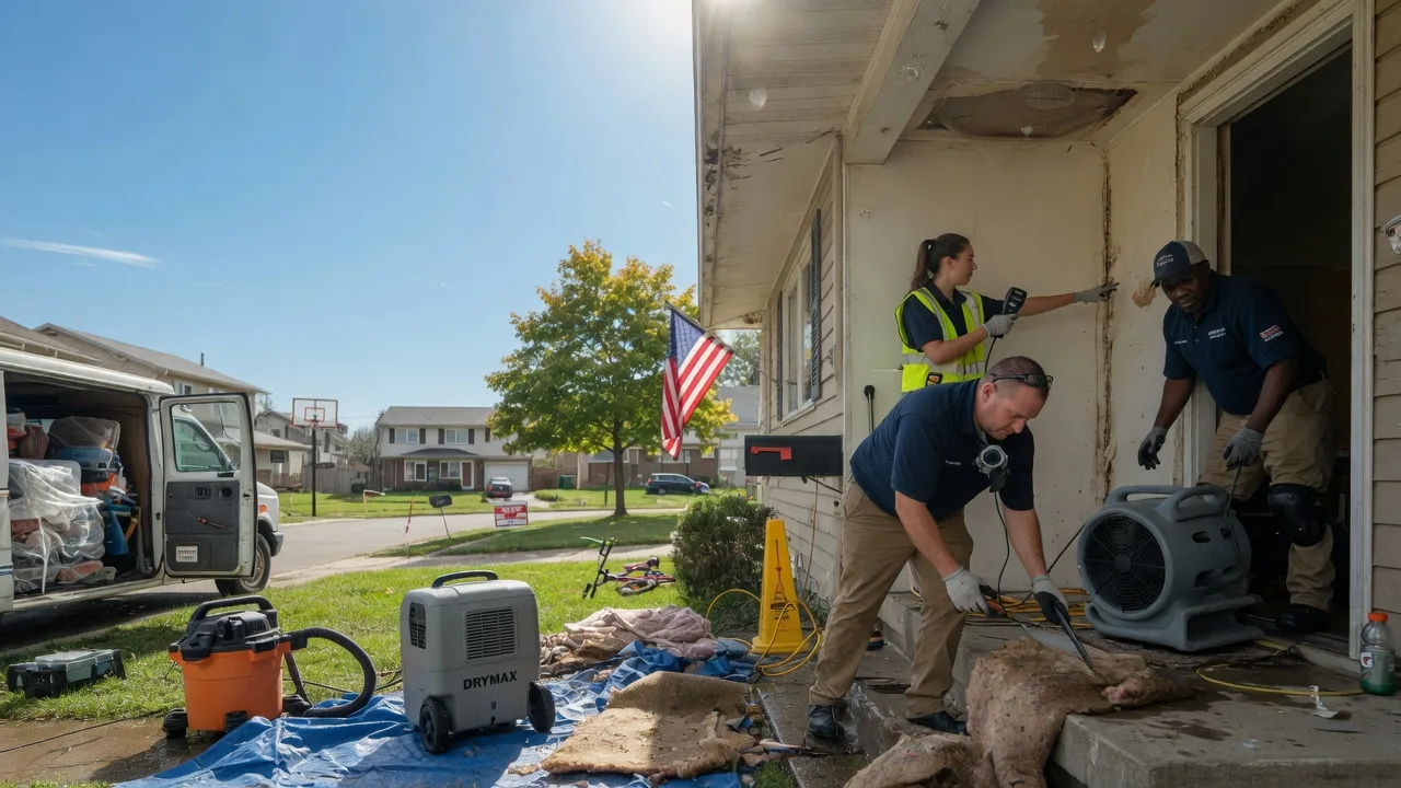 Water Damage Restoration in Effingham, IL near me